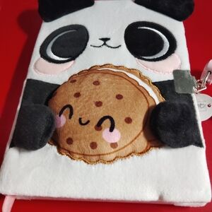 Cute Panda Plush Notebook